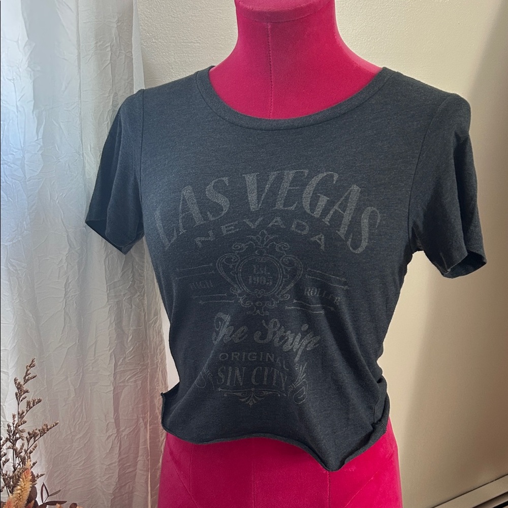 Las Vegas Crop T-Shirt